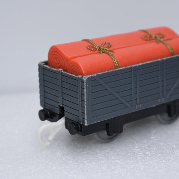 Gray Orange Red Cargo Car Thomas the Train Trackmaster Tender Pull Along 2009 - Picture 2 of 7